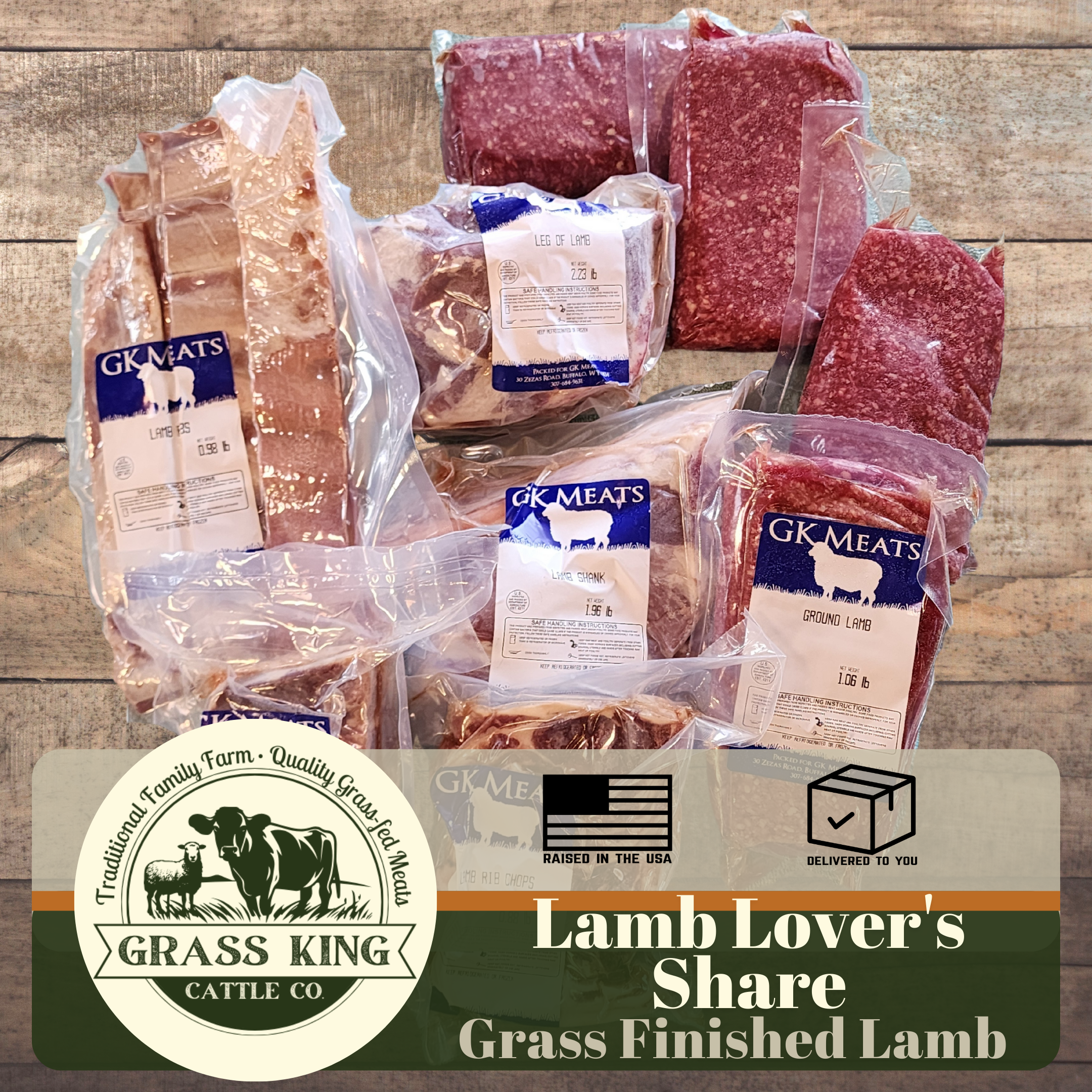 Lamb Lover's Share Deposit, Grass-Finished